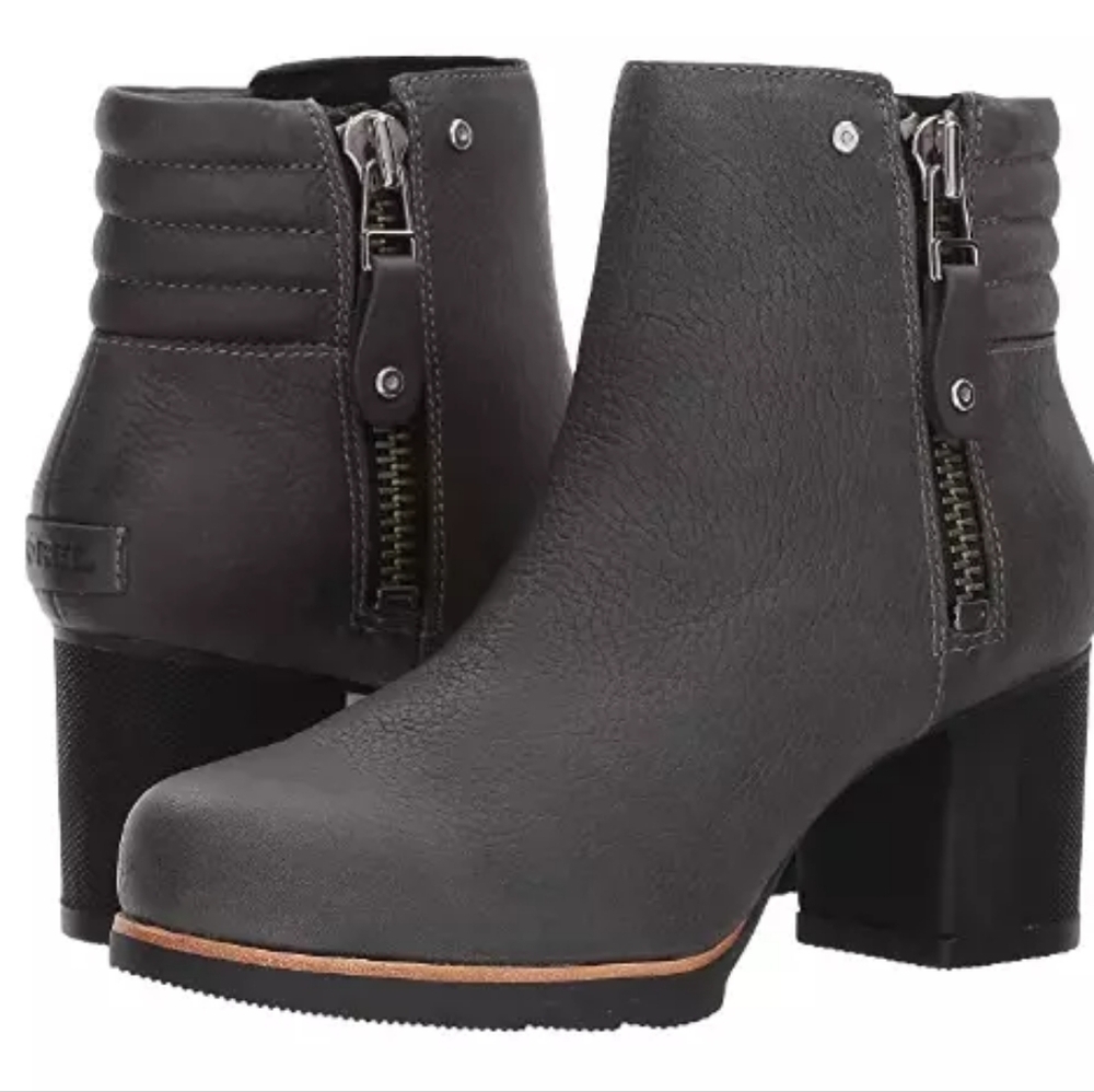 Sorel Danica Heeled Waterproof Boots Size 7,5